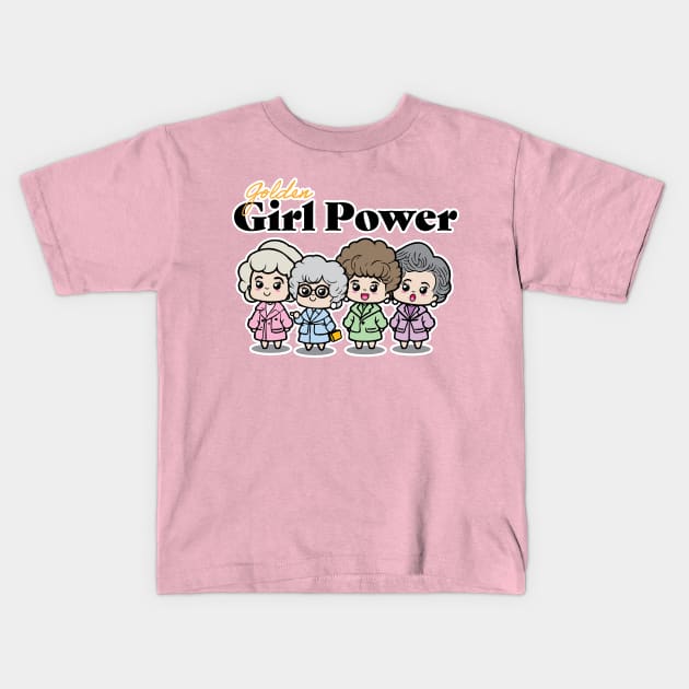 Girl Power | The Golden Girls Kids T-Shirt by Mattk270
